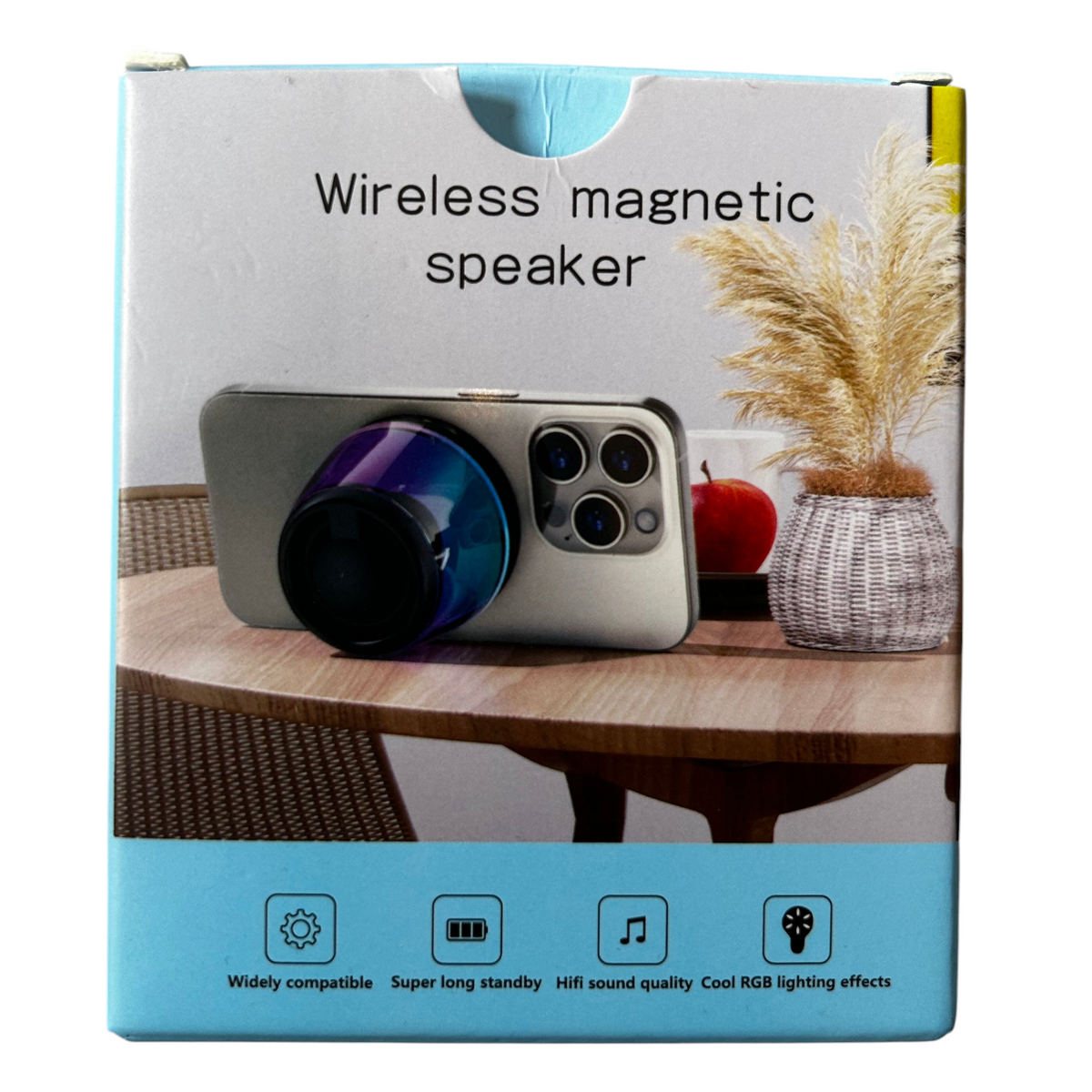 Wireless magnetic speakers