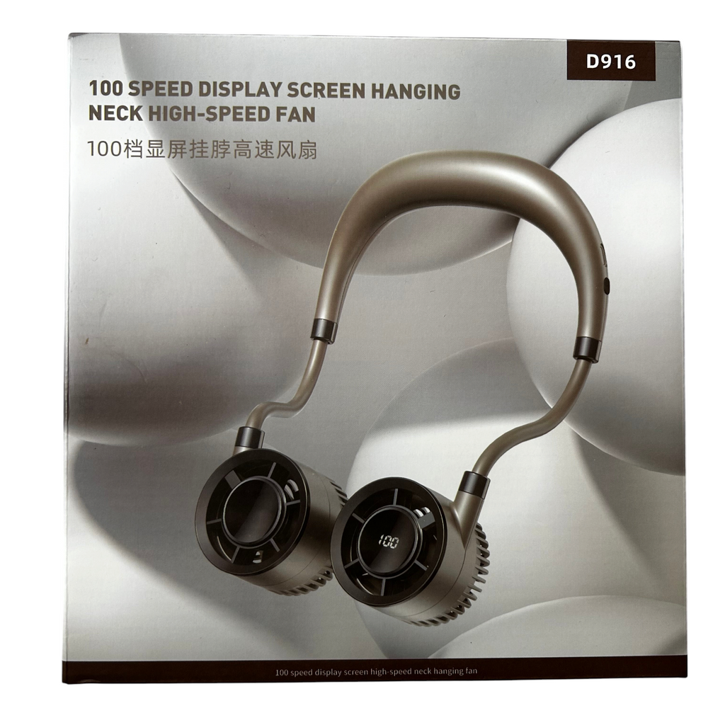 Portable neck fan